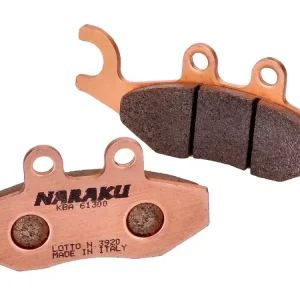Preiswert Bremsbeläge Naraku Sinter für Aprilia, Derbi, Gilera, Piaggio, Vespa