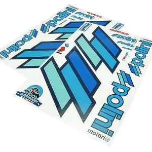 Garantierte Lieferung Aufklebersatz Polini Replikat DIN-A2 für helle Flächen