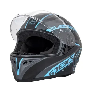 Heißes Angebot Helm Speeds Integral Evolution III schwarz, titanium, blau matt - Größe XL (61-62cm)
