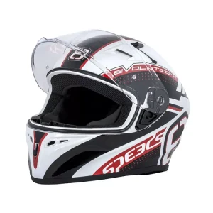Bestseller Helm Speeds Integral Evolution III weiß, schwarz, rot - Größe L (59-60cm)