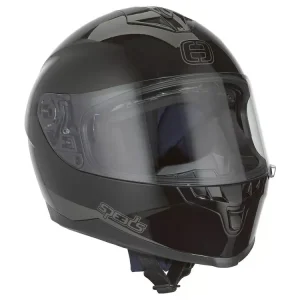 Markenprodukt Helm Speeds Integral Race II schwarz glänzend Größe L (59-60cm)