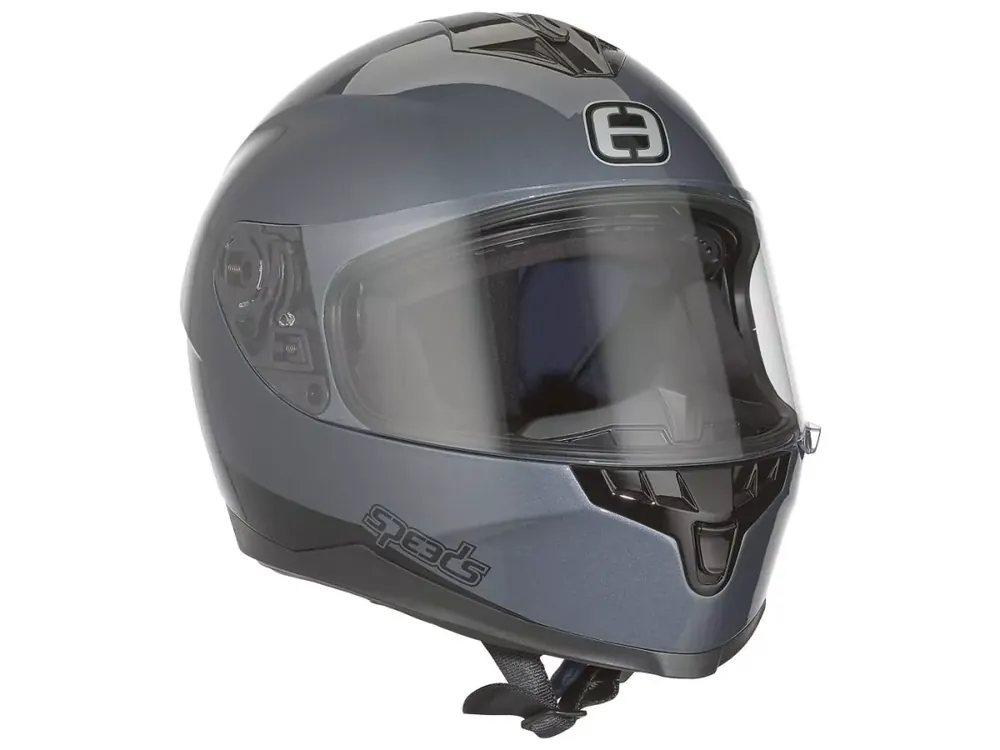Letzte Chance Helm Speeds Integral Race II titanium glänzend Größe M (57-58cm)
