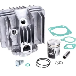 Aktuell Zylinderkit Schmitt 50ccm/38mm (44mm Hub) Version Mokick für Sachs 504, 505, Hercules Prima