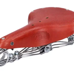 Gratis Versand Sattel / Sitz Tabor 240 Classic Tonnenfeder - cognac