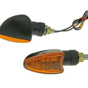 Angebot Blinker Set M8 schwarz Edge orange, kurz für Beta RR