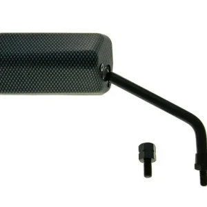 Preisknaller Spiegel F1 rechts M8 Carbon-Look matt kurzes Gewinde