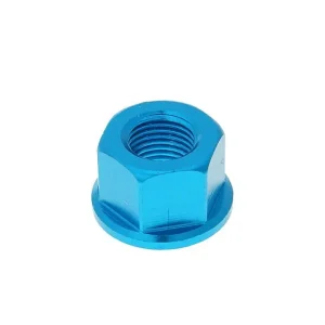 Mutter Radachse Aluminium blau eloxiert - M12x1,75 Schneller Versand