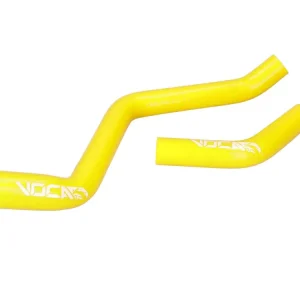 Echt Kühlschlauch Kit Voca HQ verstärkt gelb für Derbi Senda DRD D50B Euro3, Euro4