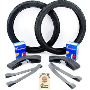 Beliebt Reifen Schlauch Band Satz 7 teilig für Zündapp KS GTS CS C Kreidler Florett Hercules MK KX K Moped Mokick
