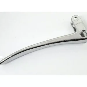 Neu Bremshebel Aluminium Poliert Rechts für Puch Maxi X, Miele, DKW, NSU, KTM, Zündapp, Kreidler, Hercules, Kreidler Florett LF, LH, GT, Eiertank, K 54/0M Super, K54/2