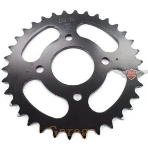 Jetzt Bestellen Kettenrad Esjot Stahl 34 Zähne Schwarz 4 Loch für Hercules Prima 1, 2, 3, 4, 5, 6, MP MF M HR Hobby Rider, P MX SX, Optima Pronto, Presto, Garelli Cross 40, KTM 505 Automatik, 2 Gang, Zündapp A 25 Automatic Typ 460-01, 460-02