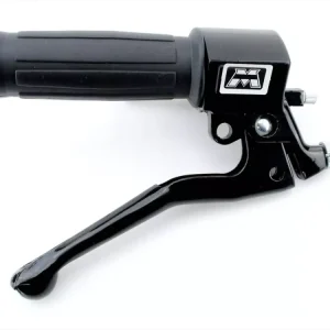 Kostenfreie Lieferung Gasgriff Armatur mit Griffgummi Schwarz für MBK, Mobylette, Motobecane