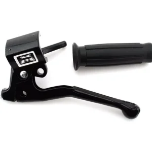 Preiswert Bremsgriff Armatur Schwarz mit Griffgummi für MBK, Mobylette, Motobecane