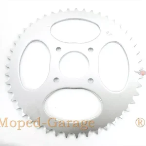 Online Kaufen Kettenrad Presto Aluminium 47 Zähne 4 Loch für Hercules Prima 1, 2, 3, 4, 5, 6, MP MF M HR Hobby Rider, P MX SX, Optima Pronto, Presto, Garelli Cross 40, KTM 505, Zündapp A 25 Automatic Typ 460-01, 460-02