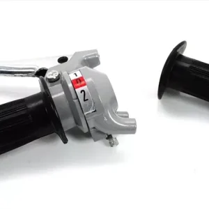 Top-Seller 2 Gang Schaltgriff komplett Grau Zündapp Bergsteiger ZR