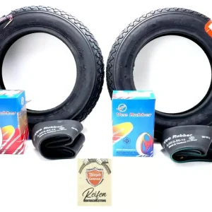 Reifen  3,00  x 10 Zoll Zündapp R 50 Roller Satz + Schläuche Vee Rubber 7tlg. Abverkauf