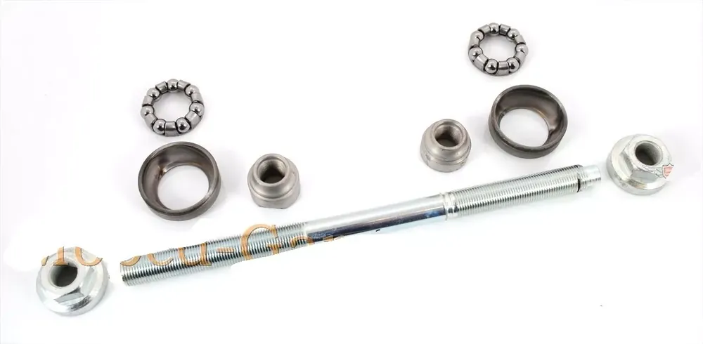 Top-Preis Vorderrad Radlager Satz mit Achse Muttern Pränafa Zündapp Bergsteiger M