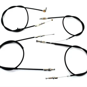 Bowdenzug Satz Schwarz Zündapp M 50 Bergsteiger  flacher Lenker Angebot
