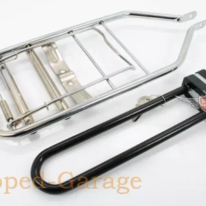 Chrom Gepäckträger mit Bügel Schloß Puch Maxi S Mofa Moped Preisknaller