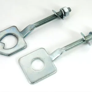 Kettenspanner 1 Satz (2 Stück) hinten für Zündapp C 50 Super Typ 441-01, C 50 Sport Typ 517-21, GTS 50 Typ 517-39 bis 40, KS 50 Sport Typ 517-51 LP, KS 50 Cross Typ 517-5, KS 50 Super Sport Typ 517-5, KS 50 Watercooled Typ 517-5, C 50 Sport Typ 529-010, K Preis Gesenkt