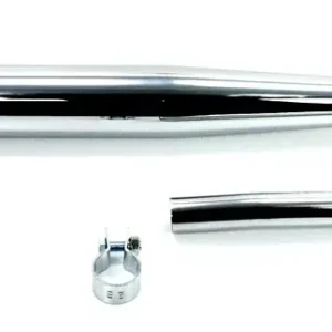 Abverkauf Auspuff Set Zigarre (6-teilig) Länge 690mm für Zündapp Bergsteiger M 25, Zündapp Bergsteiger M 50 Typ 434