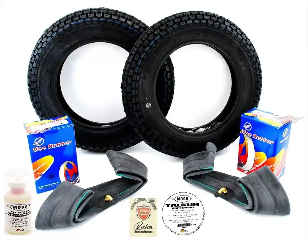 Reifen Kenda 1 Satz (7-teilig) 3,50 x 10 51 J für Honda Dax, Piaggio Vespa Echt