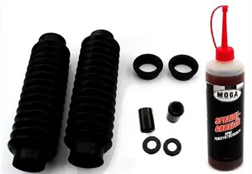 Expressversand Reparatursatz MOGA Gummi 1 Satz (9-teilig) vorn für Kreidler, Florett