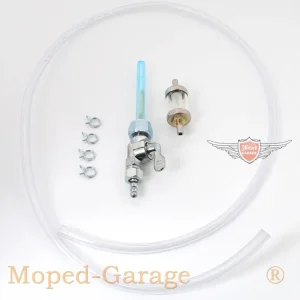 Versand Am Gleichen Tag Benzinhahn Set Schlauch Filter Schellen für Kreidler Florett Puch Monza, MV, VS, MS, Cobra, DS, KTM Ponny,