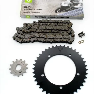 Esjot Ketten Satz Hercules Supra 4 GP MK 2 S  13 Ritzel 40 Kettenrad Kette Gratis Versand