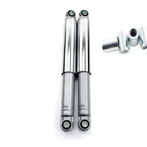 Neuheit Federbeine Chromhülsen IMCA 290mm  für Zündapp, Bergsteiger M 25 M 50