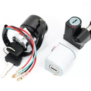 Expressversand Schlosssatz Zündschloss Lenkschloss Sitzbank für Honda DAX, Monkey, ST 50 70