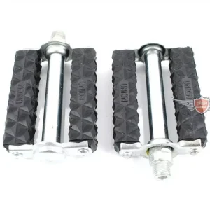 Garantierte Lieferung Pedale Block Schwarz für Zündapp, Kreidler, Hercules, Puch, DKW, Miele, NSU, Gritzner, Göricke, Solex