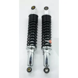 Sale Stoßdämpfer Satz 335mm schwarz/chrom für Mofa Moped Mokick