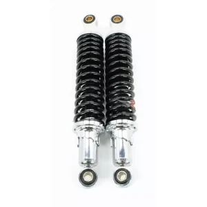 Stoßdämpfer Satz 310mm chrom schwarz für Zündapp GTS C 50 Sport KS Neu Im Sortiment