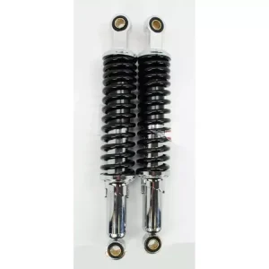 Markenware Stoßdämpfer Satz 335mm chrom/schwarz