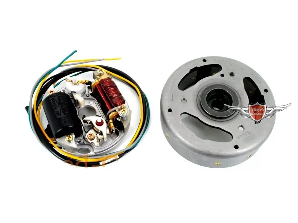 Zündung Zündanker 6V 15/3W für Kreidler Florett Flory, Zündapp CS CX Hai ZD ZL ZX GTS C KS Moped Mokick Schnäppchen