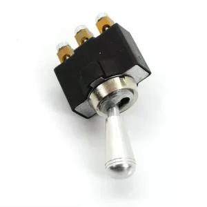 Kostenfreie Lieferung Schalter HELLA Kippschalter Silber 3 Anschlüsse 12,5mm für Hella