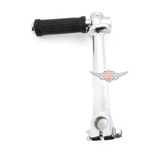 Echt Kickstarter Chrom Schwarz für Hercules, Miele, DKW, KTM, Rixe, Sachs