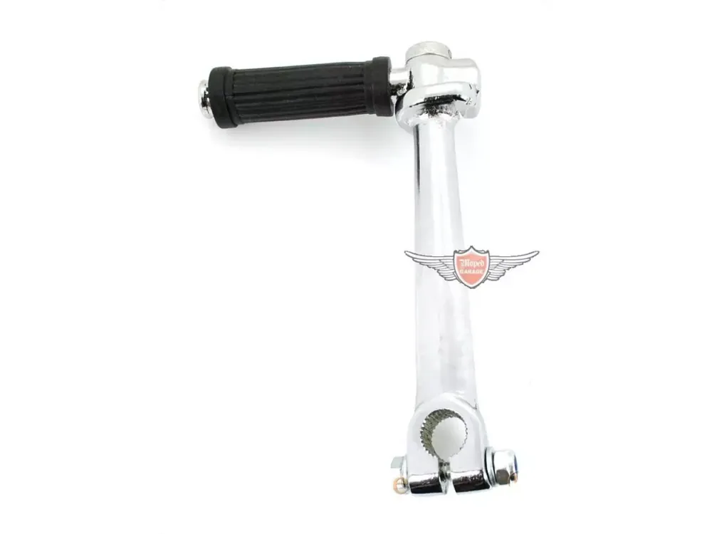 Echt Kickstarter Chrom Schwarz für Hercules, Miele, DKW, KTM, Rixe, Sachs