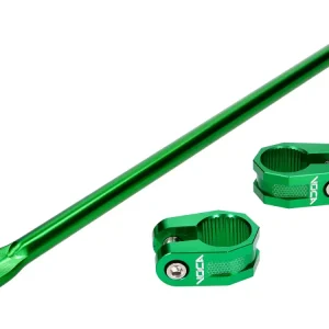 Lenkerklemme mit Lenkerstrebe VOCA Racing CNC grün Top-Seller