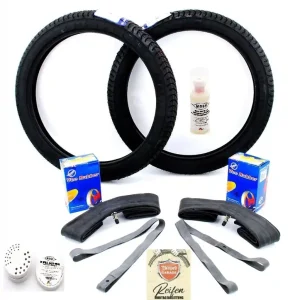 Reifen Schlauch Satz 9 tlg. 2 3/4 x 17 Zoll  für Kreidler Hercules Zündapp Puch Begrenztes Angebot