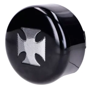 Hupenabdeckung Iron Cross schwarz für Harley Davidson V-Rod Saisonangebot