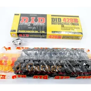 Preisreduziert Kette DID 114 Glieder Inklusive Kettenschloss für Suzuki, TS 80 ER