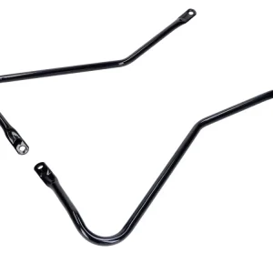 Rahmenhalterset schwarz glänzend für Puch Maxi Kostenloser Versand