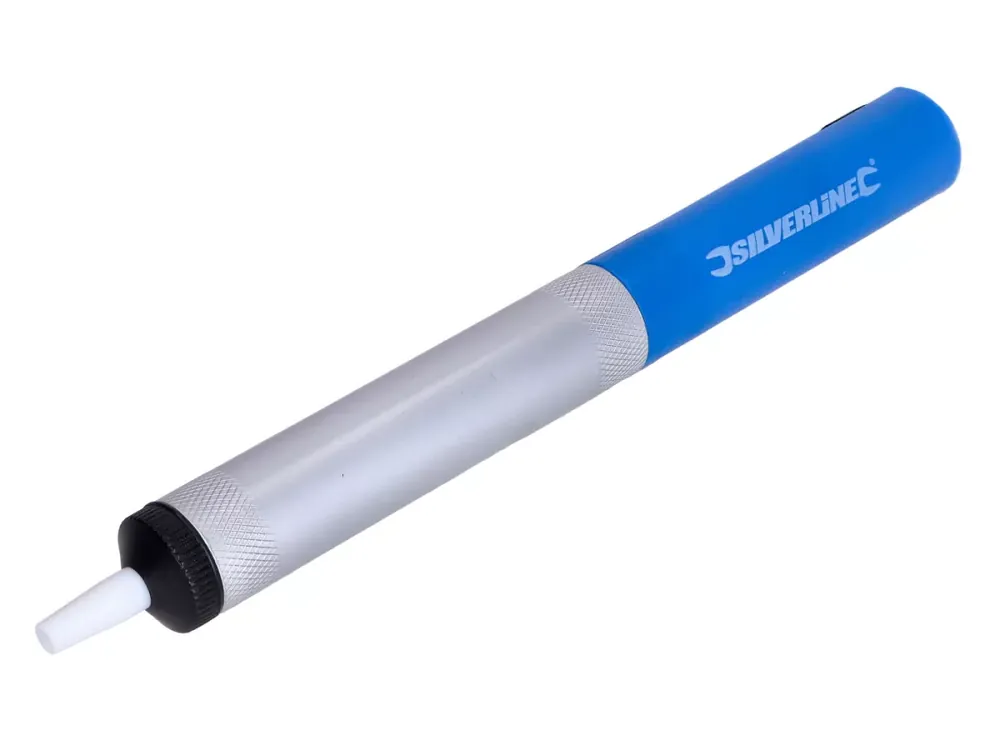 Entlötpumpe 185mm Silverline Markenprodukt