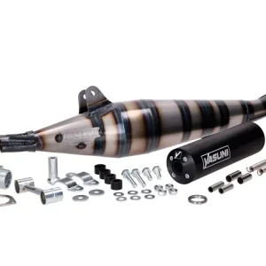 Schneller Versand Auspuff Yasuni schwarz für Peugeot 103 SP, Vogue