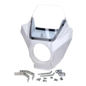 Scheinwerfer Verkleidung weiß für Lambretta J125 4m, Mofa, Mokick - universal Mega-Angebot