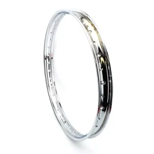 Felge Chrom 1,35 x 19 36 Loch für Zündapp Bergsteiger M 50, Mofa 25 Typ 434, Kreidler, Zündapp, Miele, Göricke, Gritzner, NSU, Hercules Zertifiziert