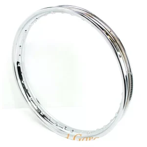 Felge Chrom 1,5 x 17 Zoll 36 Loch 6,5mm Nippelbohrung für Kreidler Florett K 54/32 DB, Eiertank, RS, LF, LH, RM, TM, GT RMC, Zündapp KS 50, GTS C 50 Sport, Sport Combinette, Hercules MK, CX Hai 25 Markenprodukt