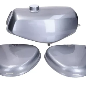 B-Ware Benzintank und Seitendeckel Set silber für Simson S50, S51, S70 Rabatt